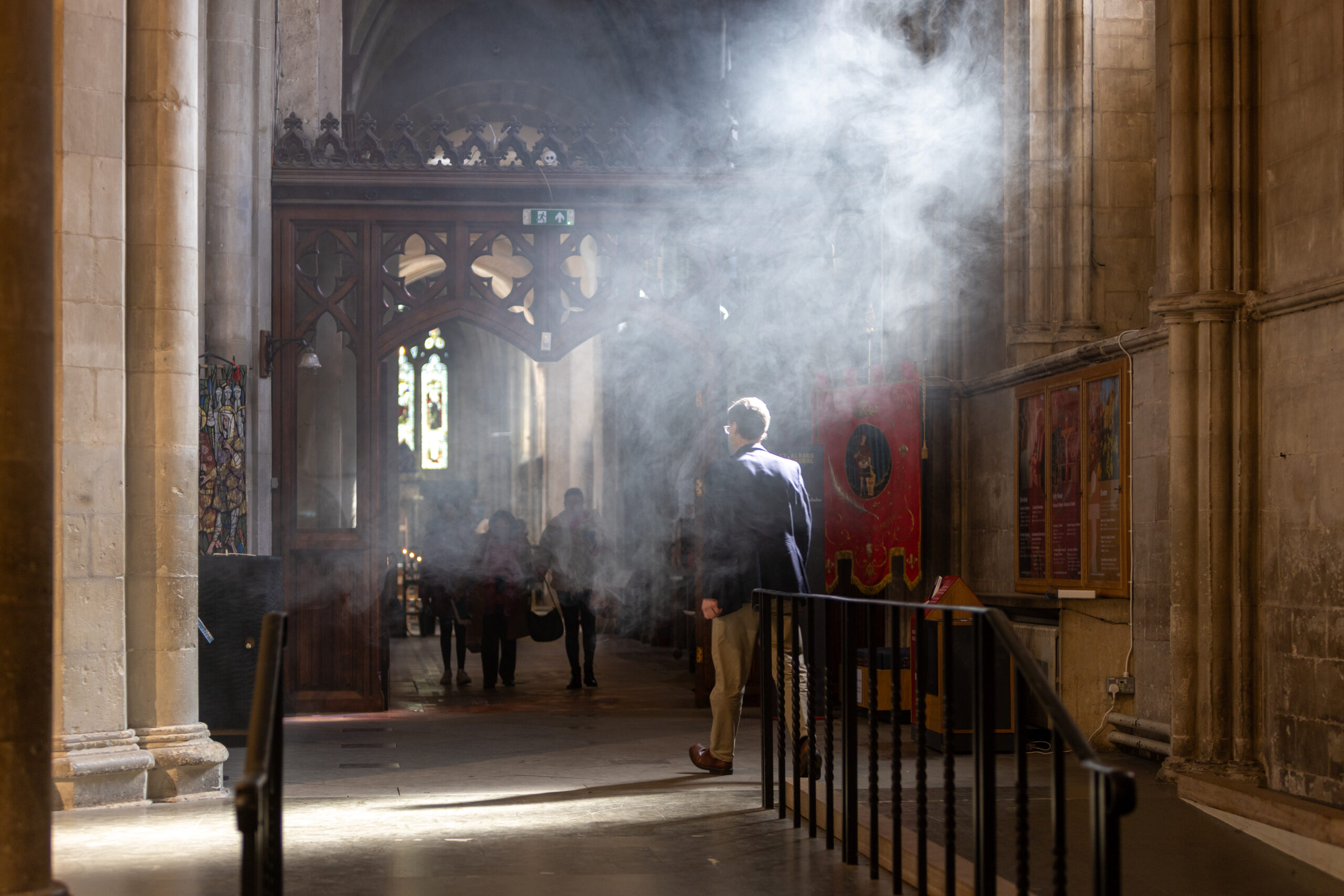Palm Sunday at St Albans Cathedral. Photo: Toby Shepheard