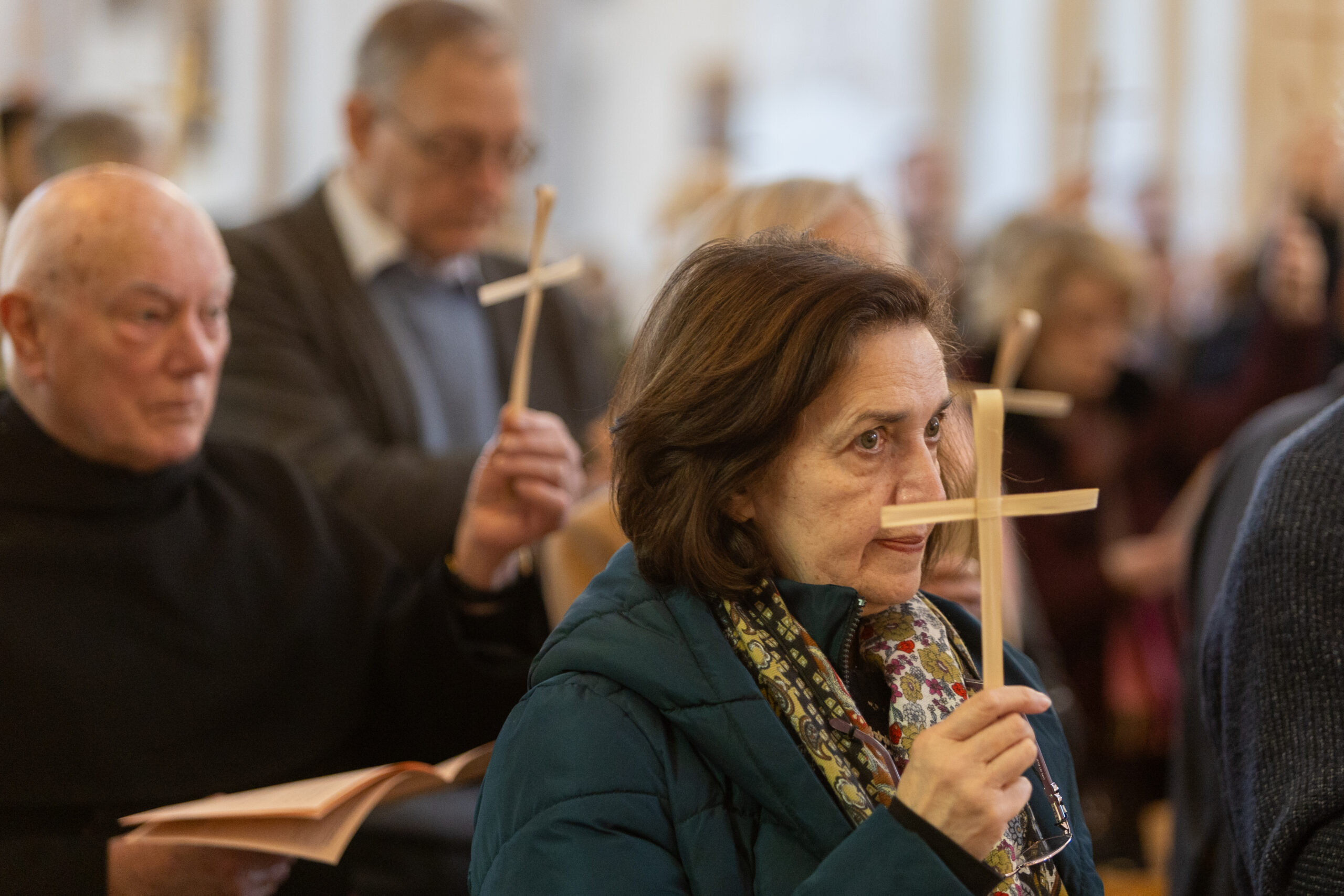 Palm Sunday at St Albans Cathedral. Photo: Toby Shepheard