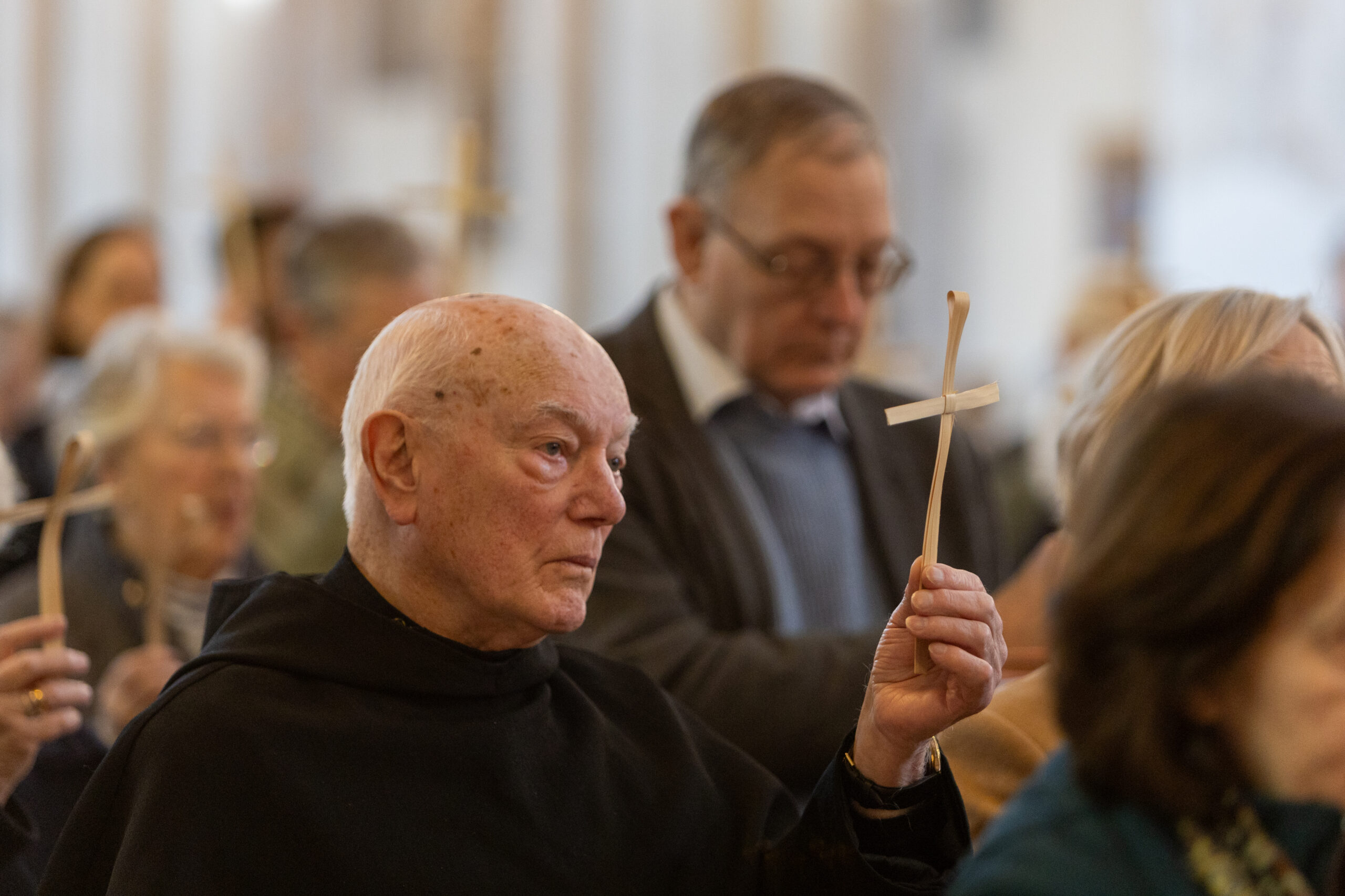 Palm Sunday at St Albans Cathedral. Photo: Toby Shepheard