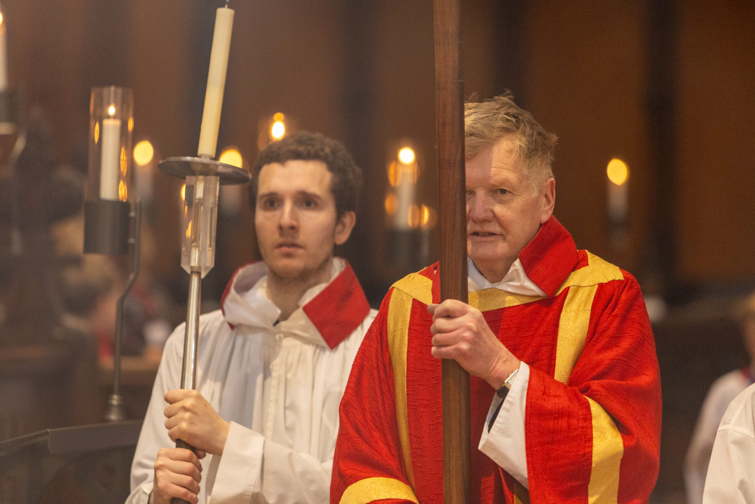 Palm Sunday at St Albans Cathedral. Photo: Toby Shepheard