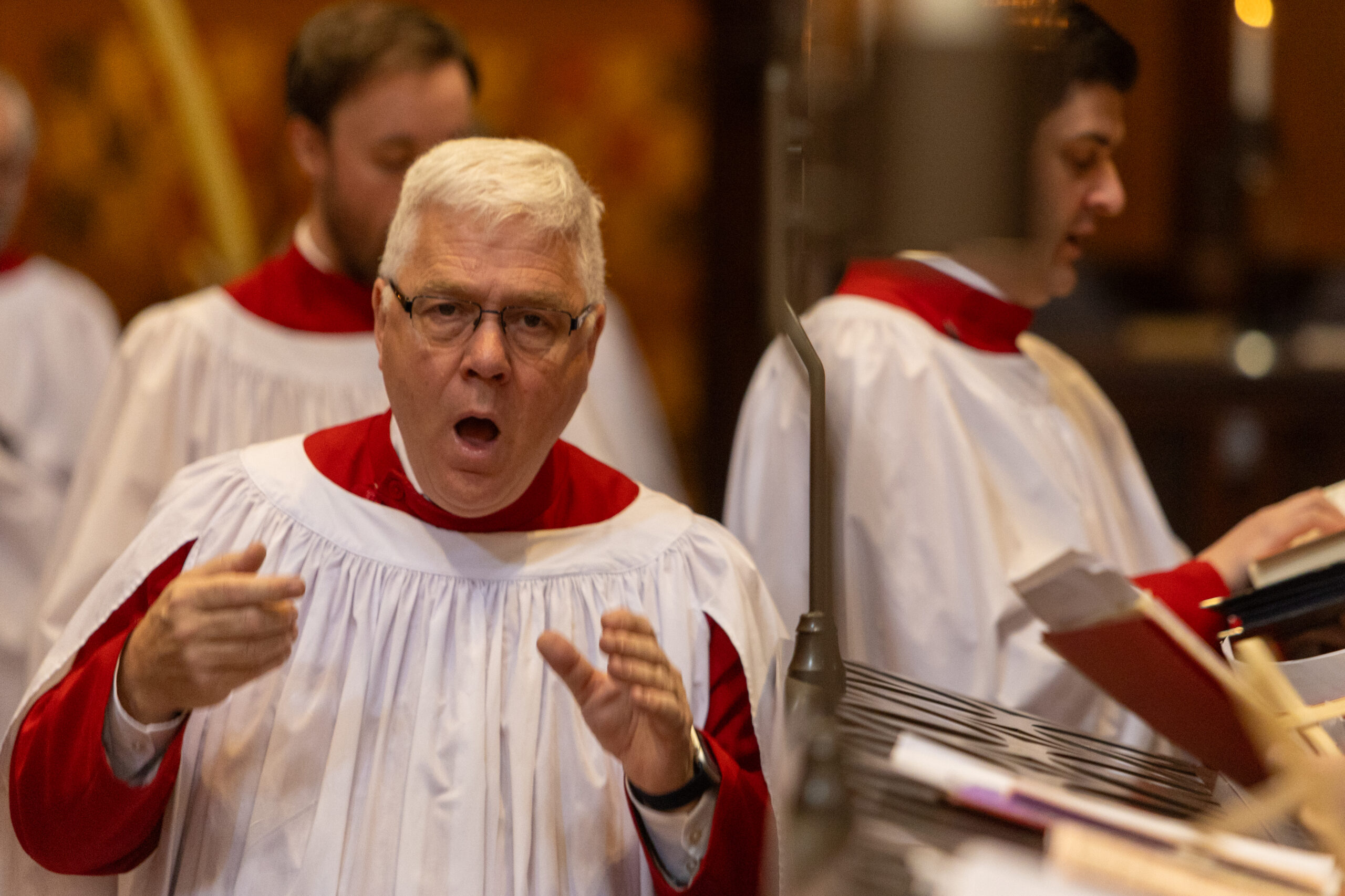 Palm Sunday at St Albans Cathedral. Photo: Toby Shepheard