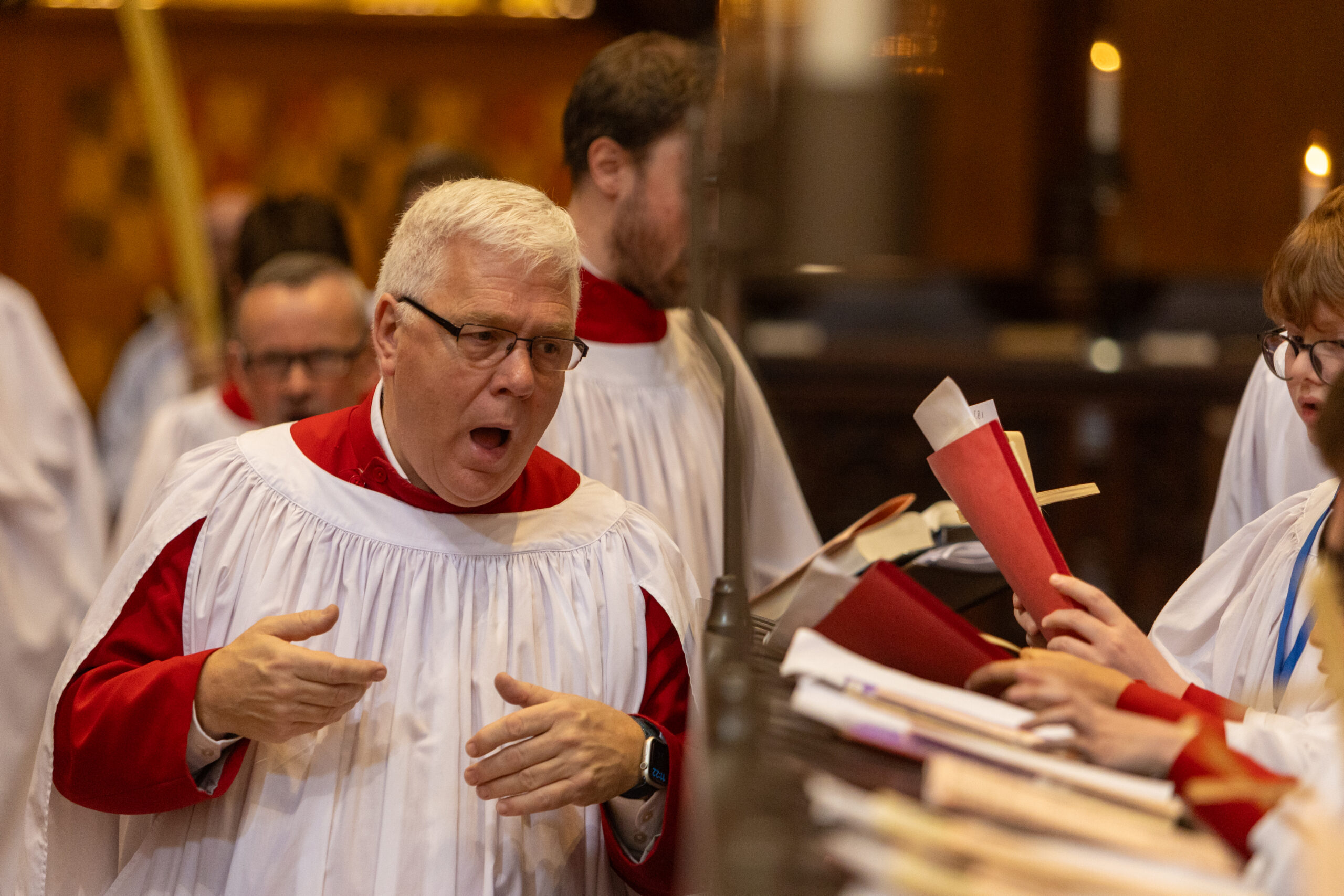 Palm Sunday at St Albans Cathedral. Photo: Toby Shepheard