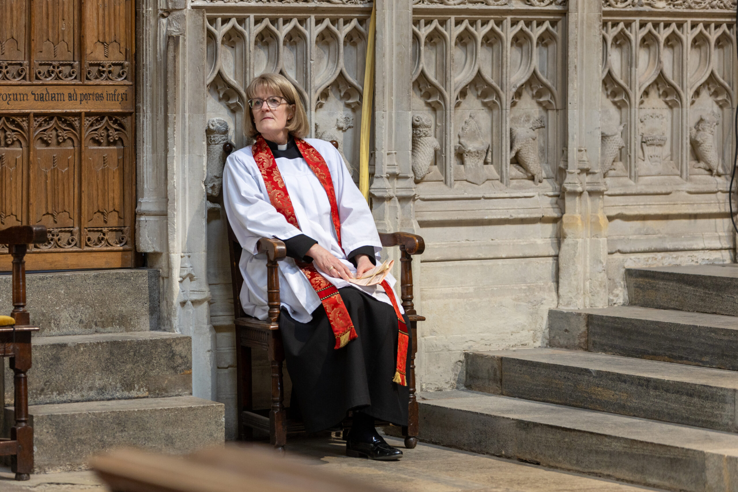 Palm Sunday at St Albans Cathedral. Photo: Toby Shepheard