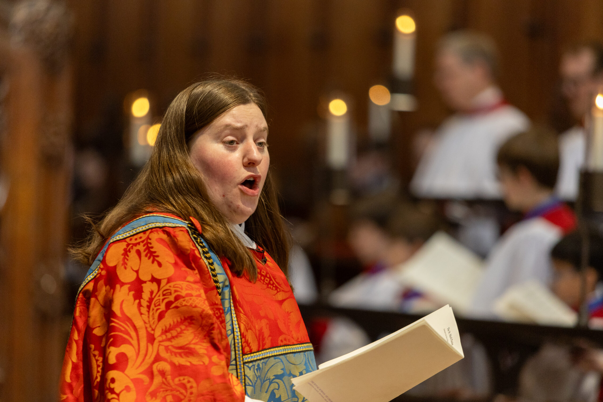 Palm Sunday at St Albans Cathedral. Photo: Toby Shepheard