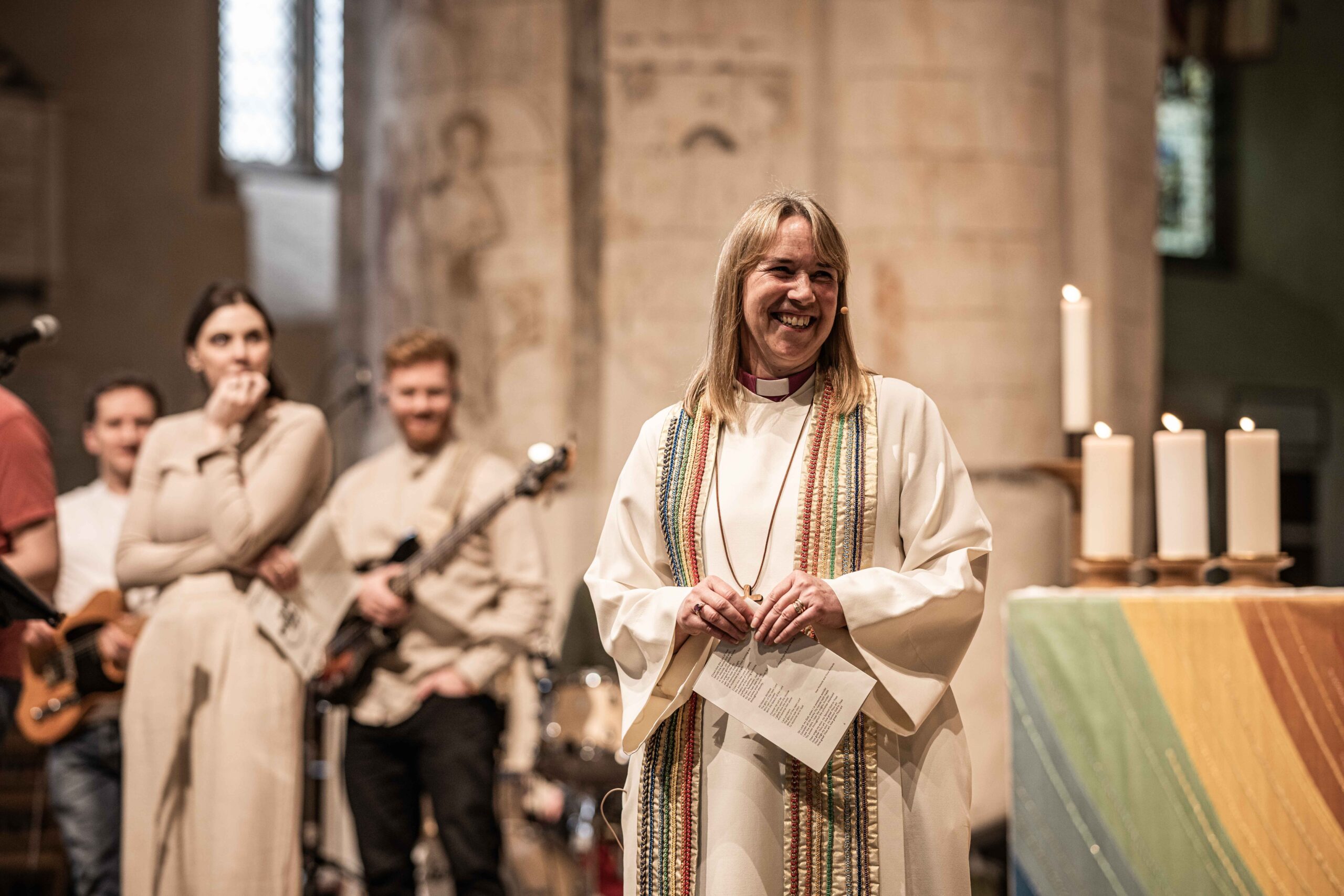 Easter Monday pilgrimage and service. Photo: Gregory Owain.