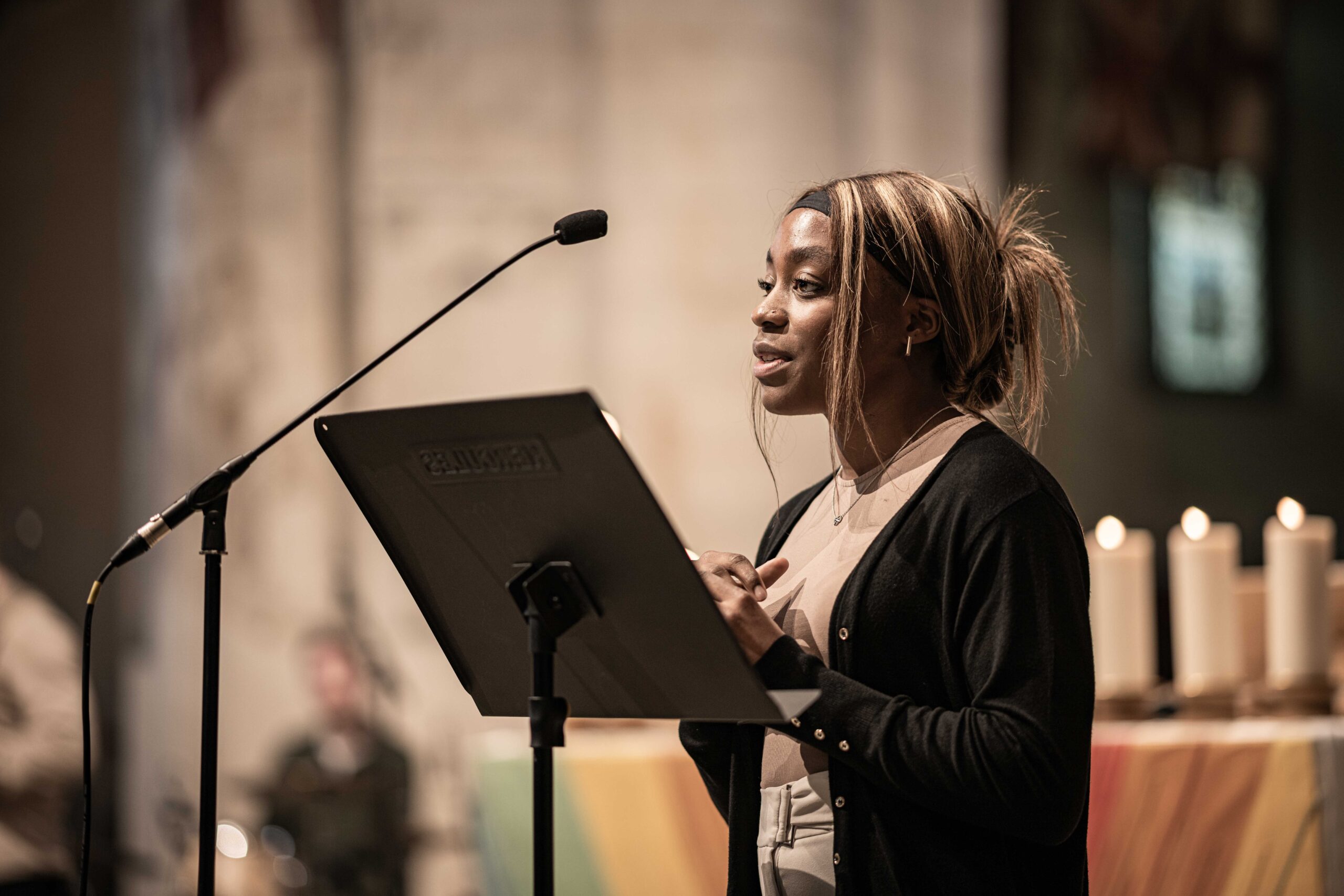 Easter Monday pilgrimage and service. Photo: Gregory Owain.