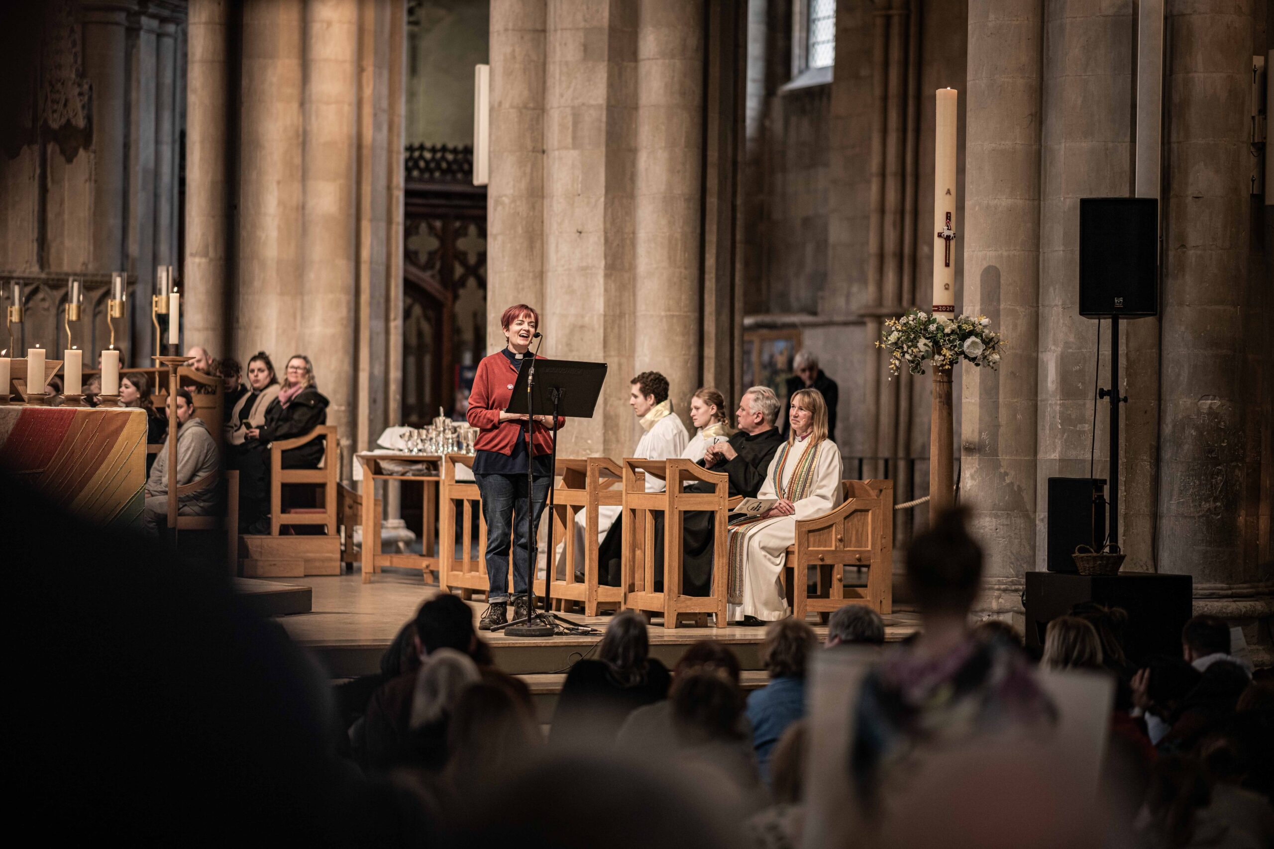 Easter Monday pilgrimage and service. Photo: Gregory Owain.