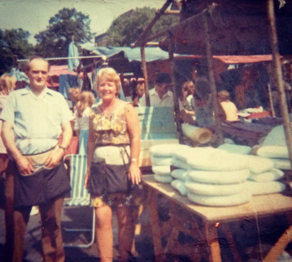 Paul Chilton’s parents worked on the same foam stall he does today
