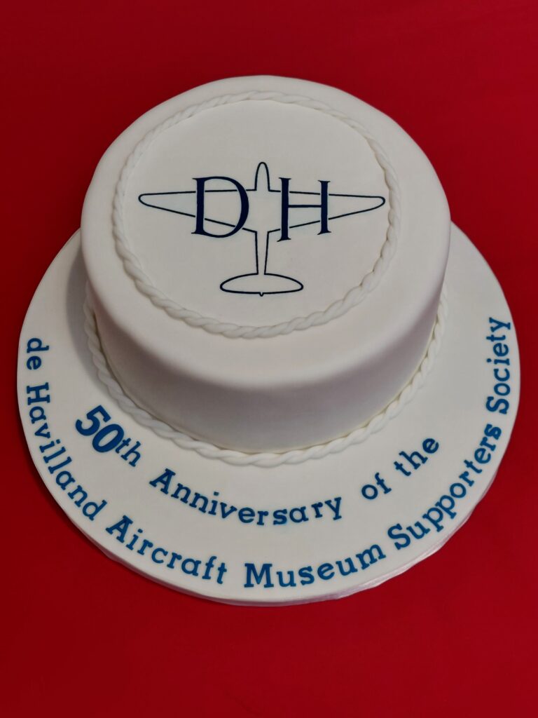 The 50th anniversary celebrations of the de Havilland Museum's supporters' society. Photo: Peter Warner