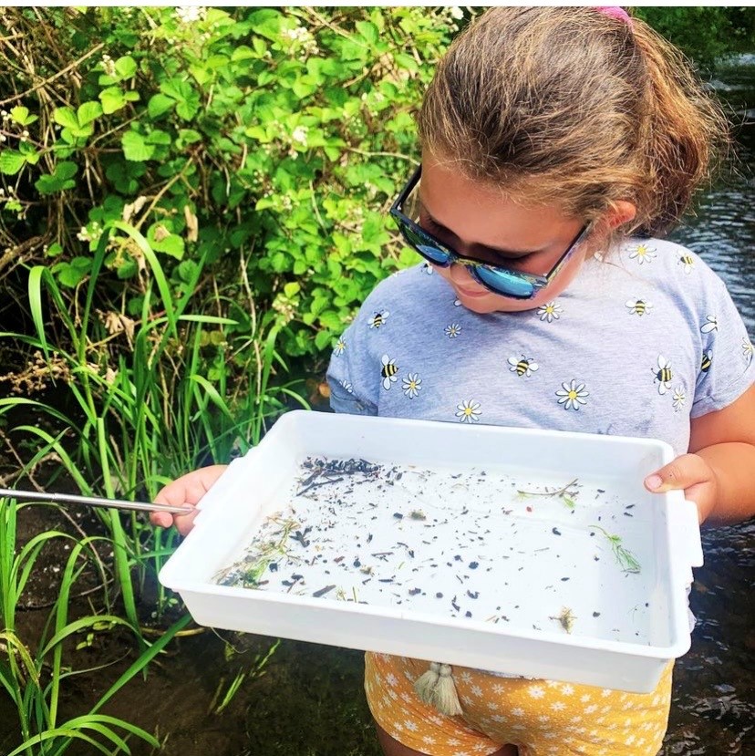 Lee Wood and his daughter took part in 30 Days Wild in 2023.