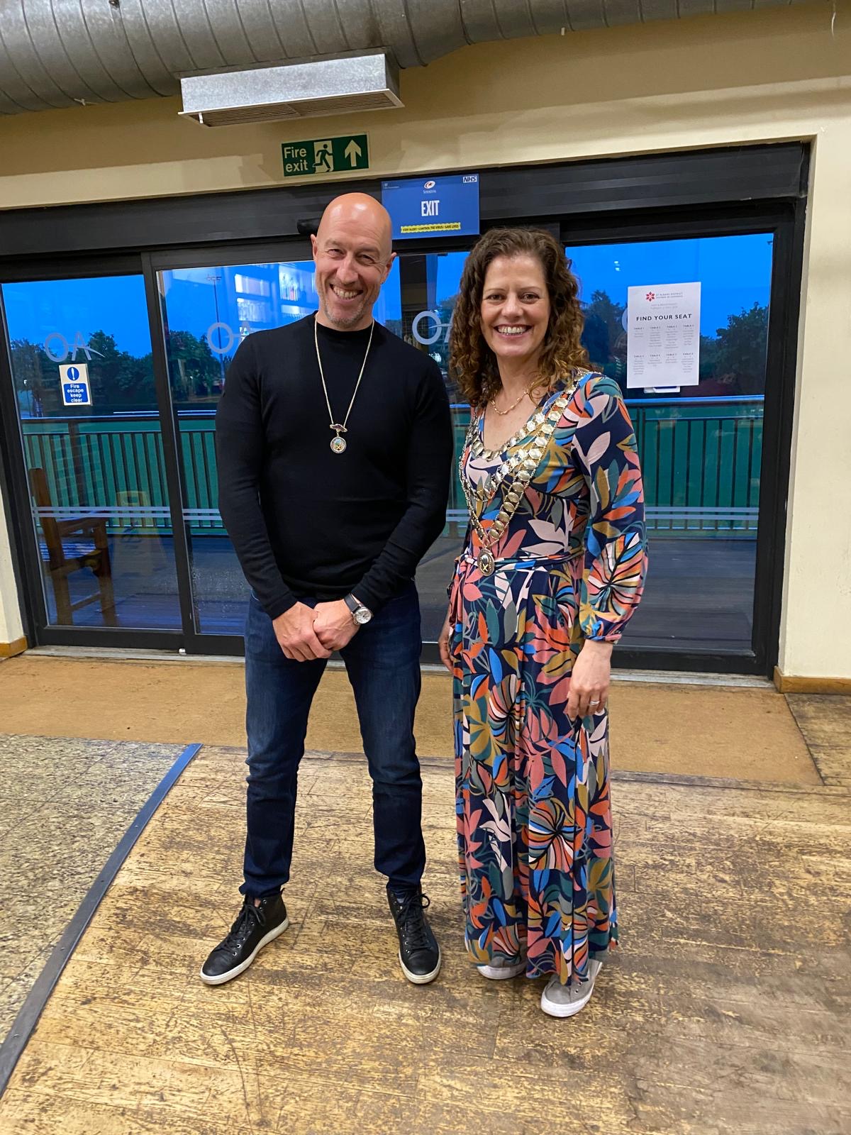 Paul Rosenthal and Cheryl Luzet.