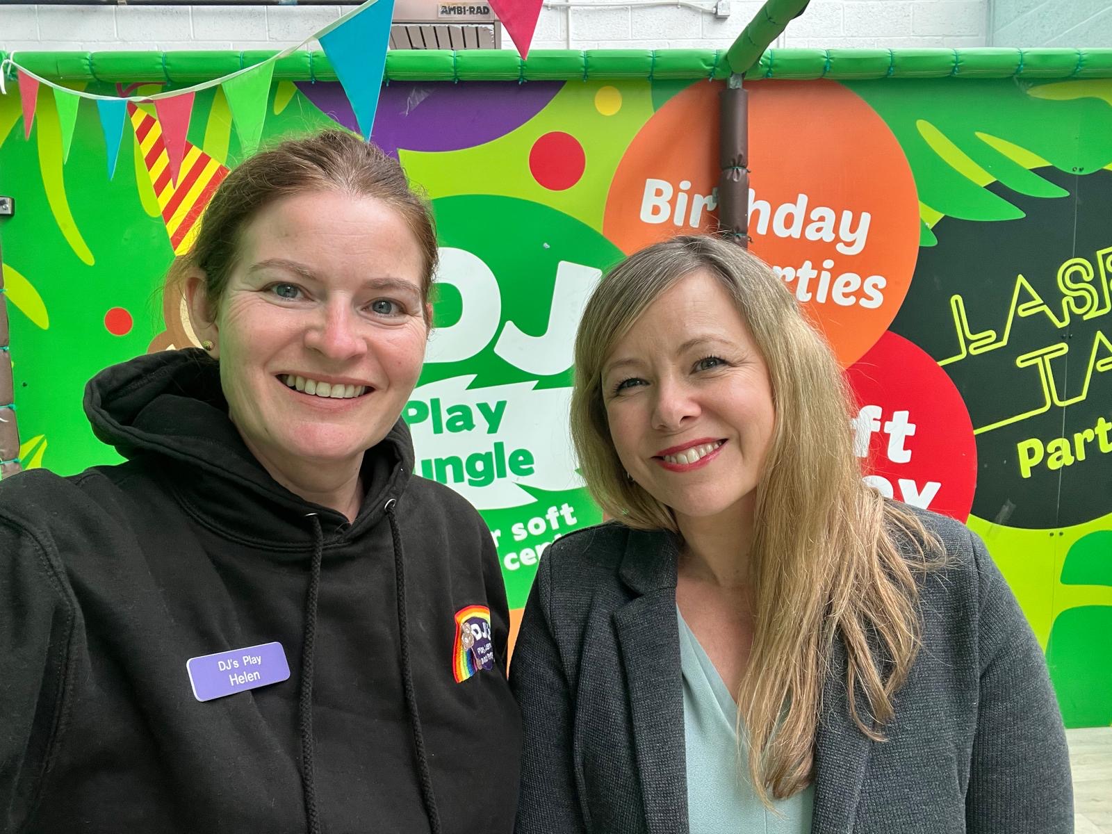 Helen Whittington and Stacey Turner.