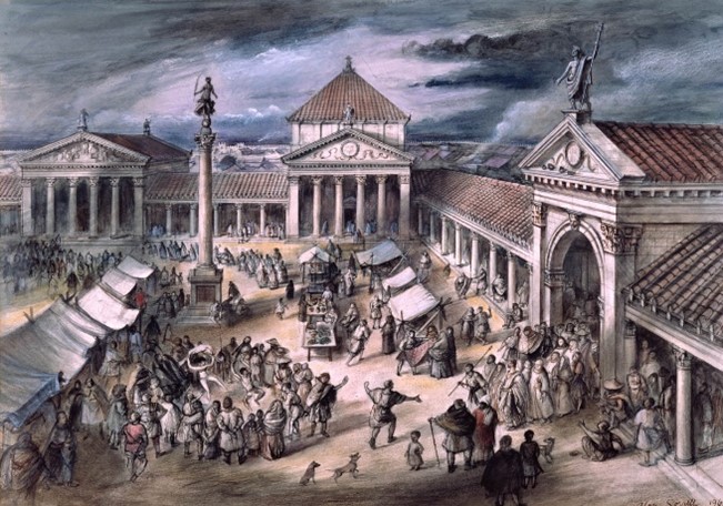 Forum of Verulamium. Credit to St Albans Museums.