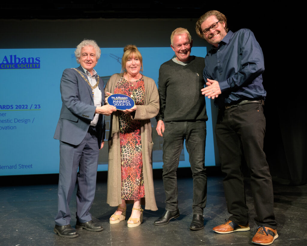 Winners of this year's St Albans Civic Society Building and Design Awards.