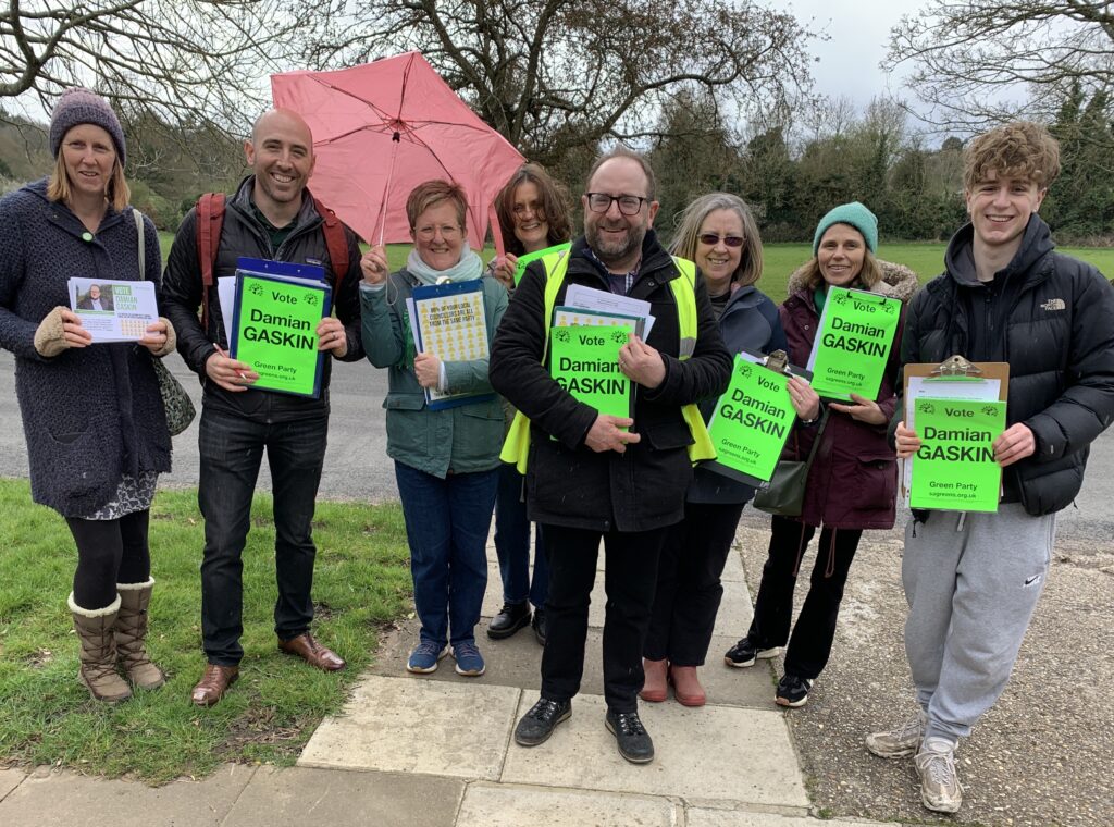 St Albans Greens campaigners.