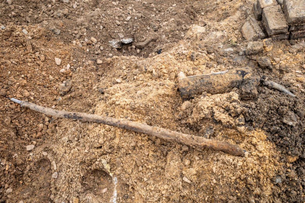 The aftermath of the gas leak in Harpenden. Photo: Steve Collins