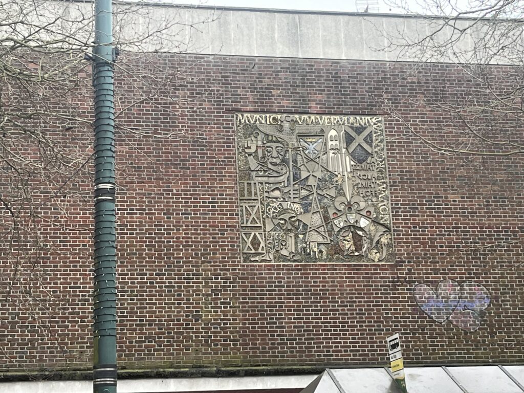 The Forrester House mosaic.