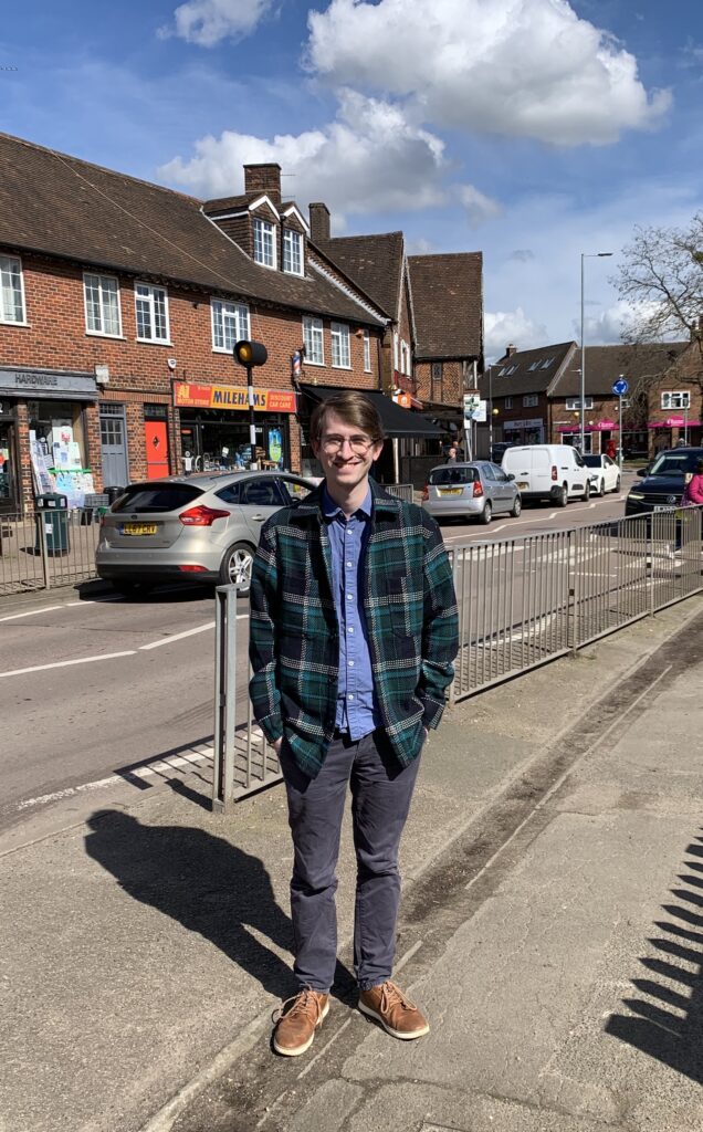 Local Conservatives candidate for Harpenden South Matt Cowley.
