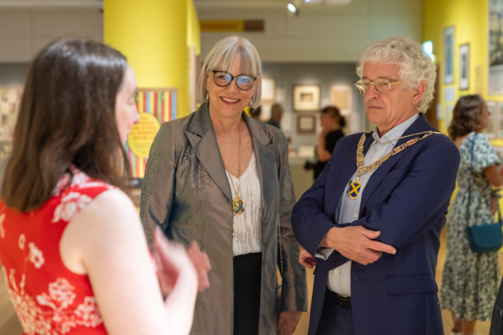 The Wonderful World of the Ladybird Artists launch at St Albans Museum + Gallery. Photo: Toby Shepheard.