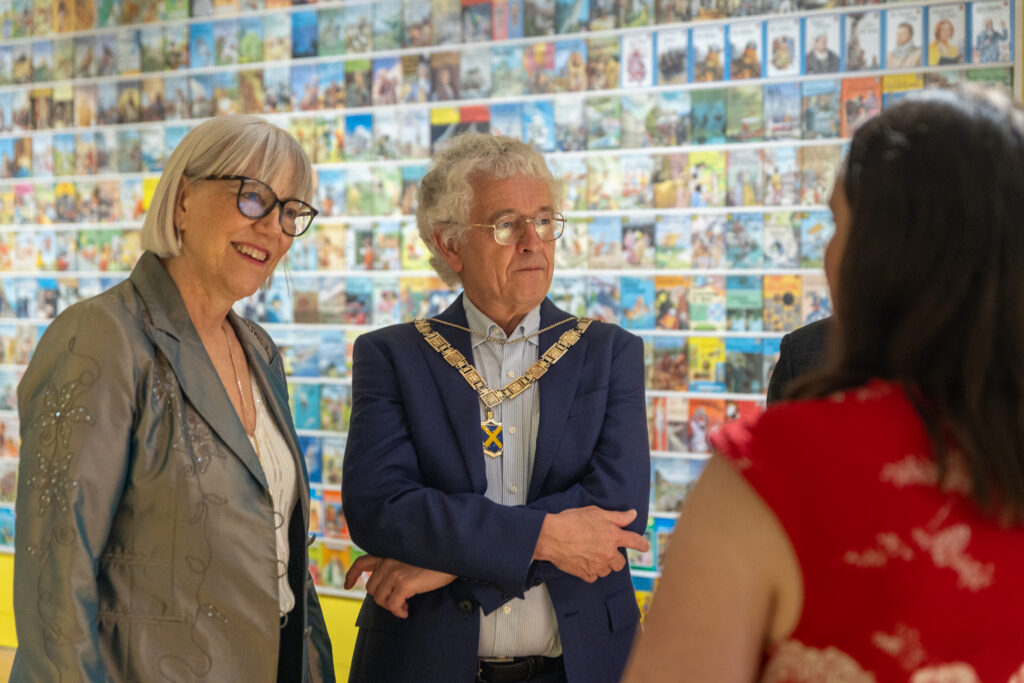 The Wonderful World of the Ladybird Artists launch at St Albans Museum + Gallery. Photo: Toby Shepheard.