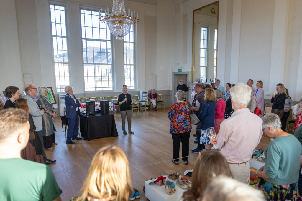 The Wonderful World of the Ladybird Artists launch at St Albans Museum + Gallery. Photo: Toby Shepheard.
