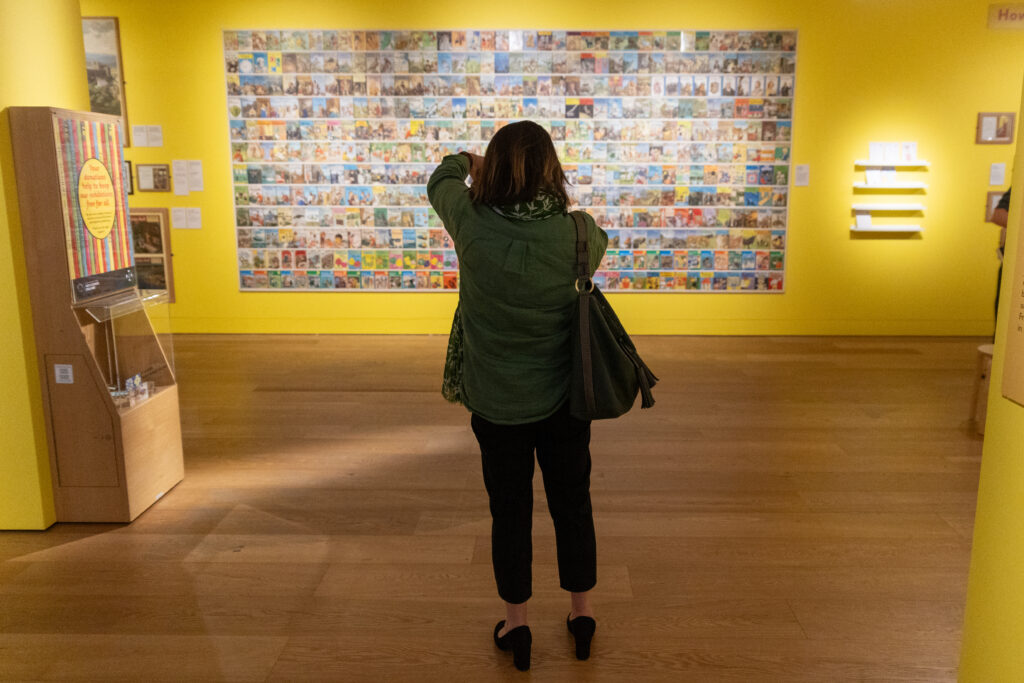 The Wonderful World of the Ladybird Artists launch at St Albans Museum + Gallery. Photo: Toby Shepheard.