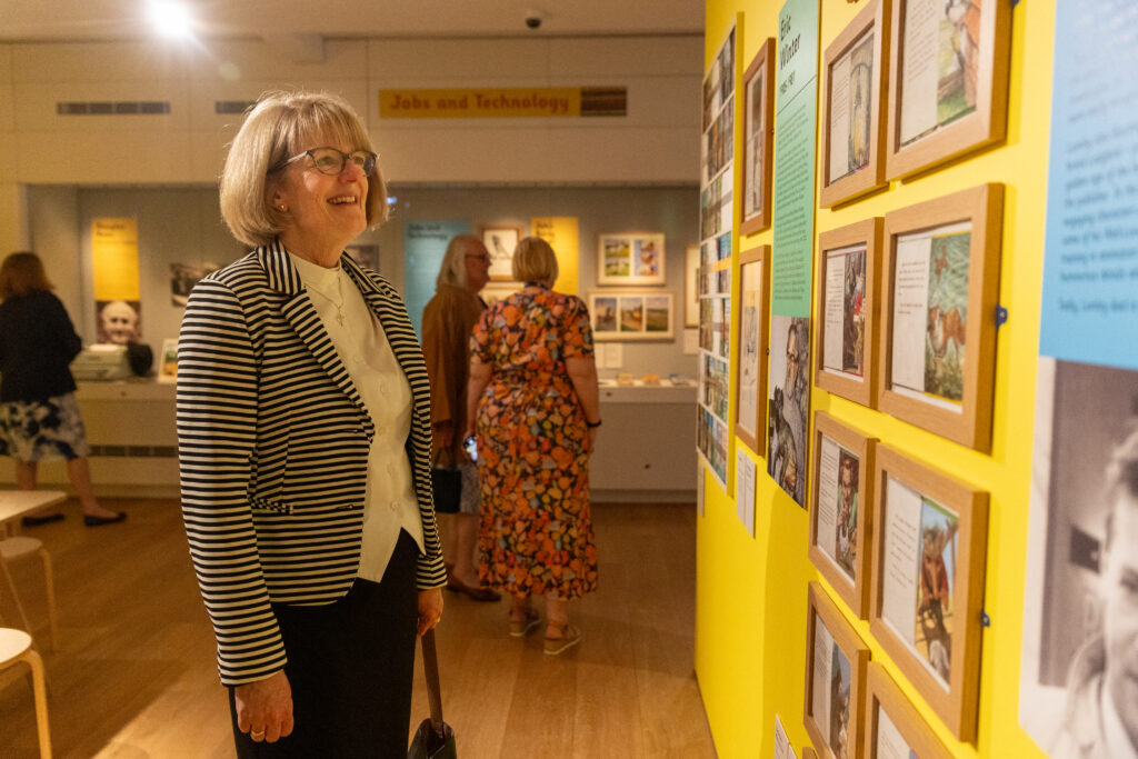 The Wonderful World of the Ladybird Artists launch at St Albans Museum + Gallery. Photo: Toby Shepheard.