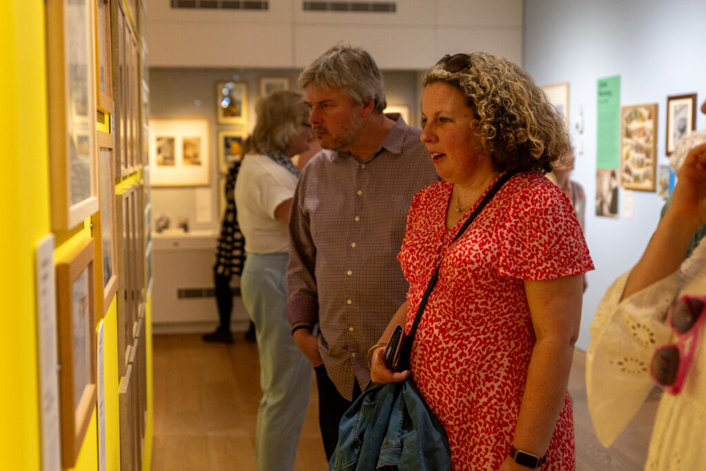 The Wonderful World of the Ladybird Artists launch at St Albans Museum + Gallery. Photo: Toby Shepheard.