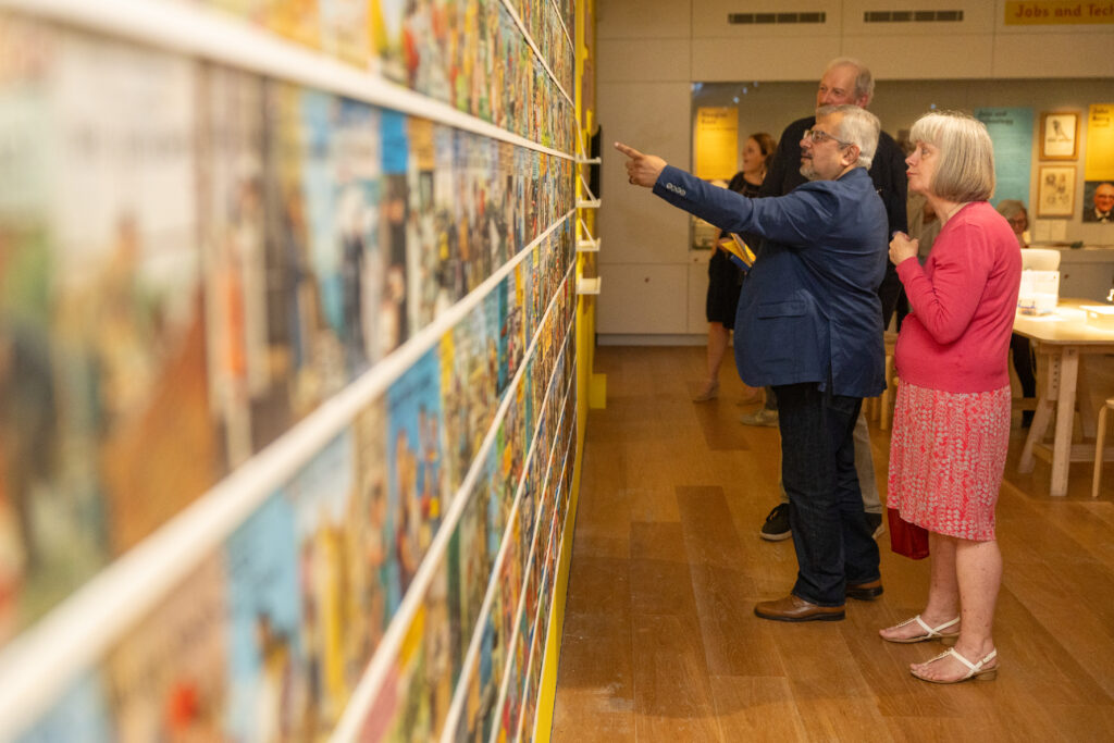 The Wonderful World of the Ladybird Artists launch at St Albans Museum + Gallery. Photo: Toby Shepheard.