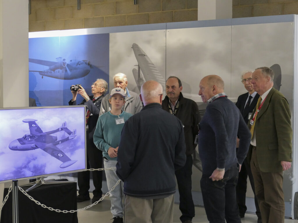 The 50th anniversary celebrations of the de Havilland Museum's supporters' society. Photo: Peter Warner