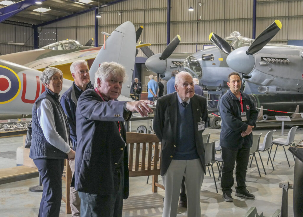 The 50th anniversary celebrations of the de Havilland Museum's supporters' society. Photo: Peter Warner