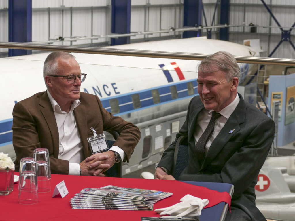 The 50th anniversary celebrations of the de Havilland Museum's supporters' society. Photo: Peter Warner