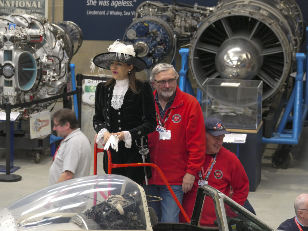 The 50th anniversary celebrations of the de Havilland Museum's supporters' society. Photo: Peter Warner
