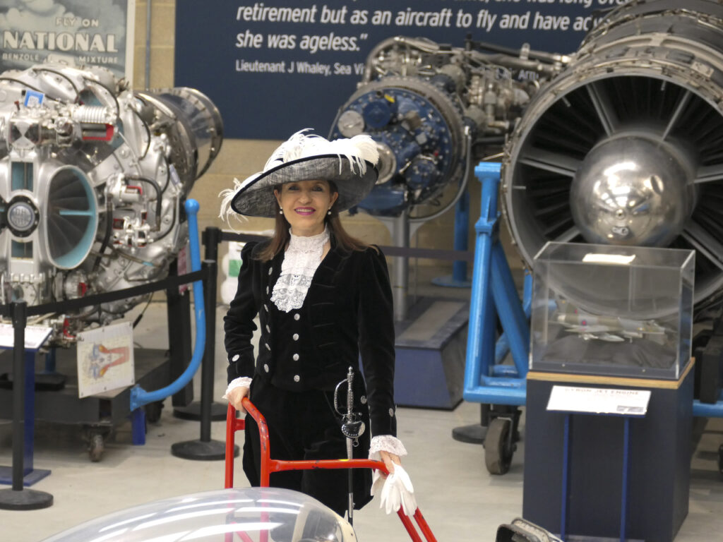 The 50th anniversary celebrations of the de Havilland Museum's supporters' society. Photo: Peter Warner