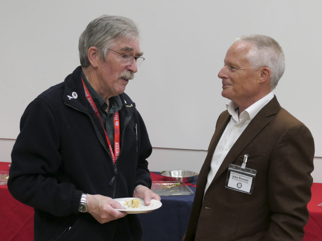 The 50th anniversary celebrations of the de Havilland Museum's supporters' society. Photo: Peter Warner