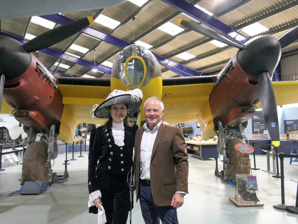 The 50th anniversary celebrations of the de Havilland Museum's supporters' society. Photo: Peter Warner