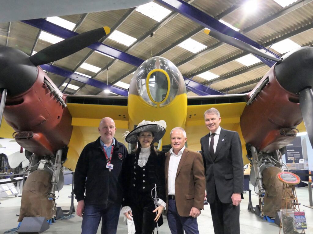The 50th anniversary celebrations of the de Havilland Museum's supporters' society. Photo: Peter Warner