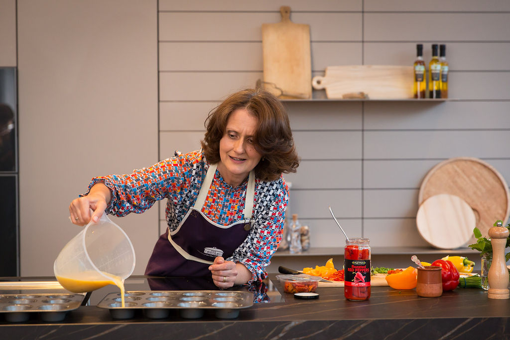 St Albans Community Pantry's Surplus Supper Club at Poggenpohl featured Danielle Durant of The Cobbled Kitchen. Photo: Claire Lane