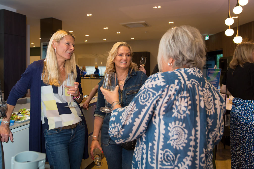 St Albans Community Pantry's Surplus Supper Club at Poggenpohl featured Danielle Durant of The Cobbled Kitchen. Photo: Claire Lane
