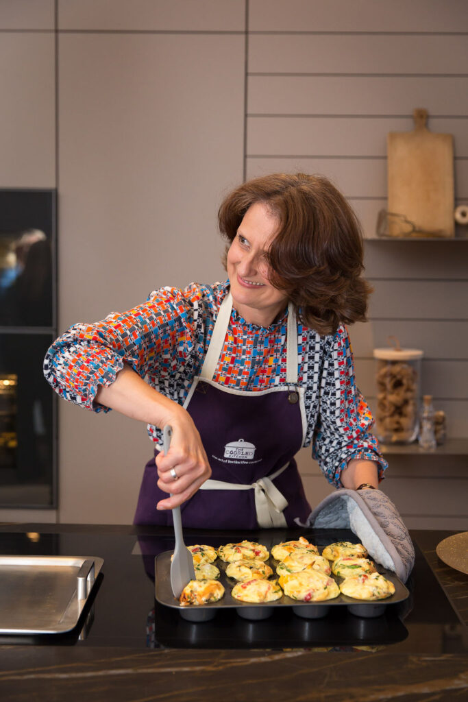 St Albans Community Pantry's Surplus Supper Club at Poggenpohl featured Danielle Durant of The Cobbled Kitchen. Photo: Claire Lane