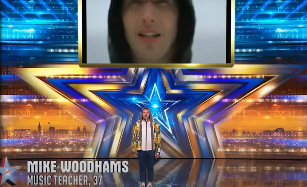 Mike Woodhams on Britain's Got Talent.