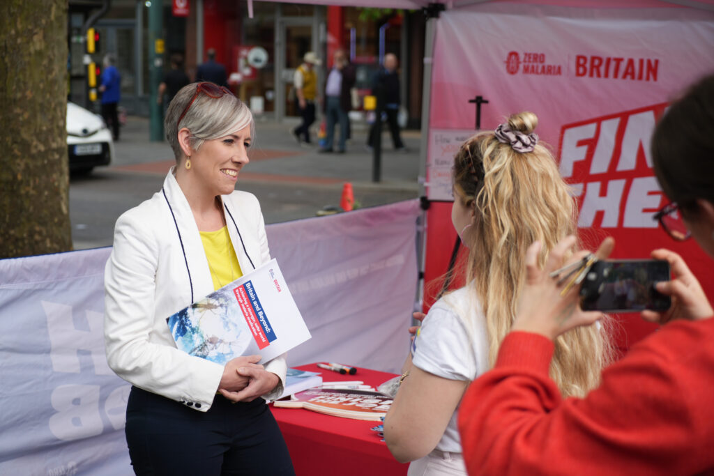 Lydia Paynter and Daisy Cooper MP.