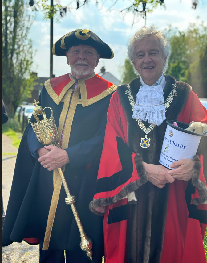 The Beating the Bounds ceremony in St Albans.