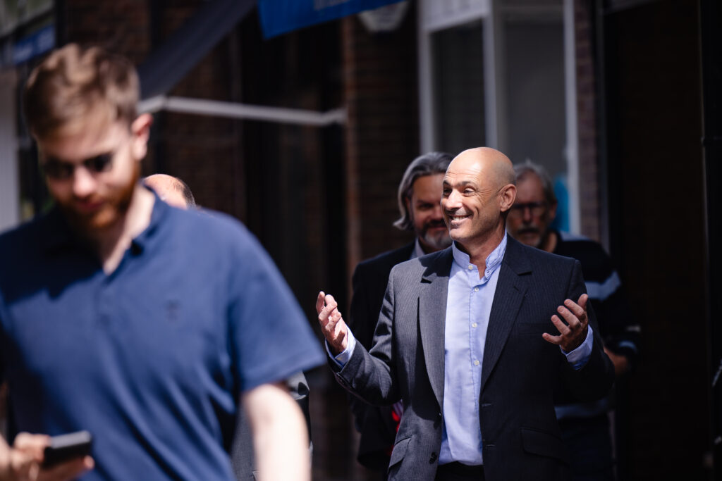Conservative candidate Nigel Gardner. Photo: Penny Bird