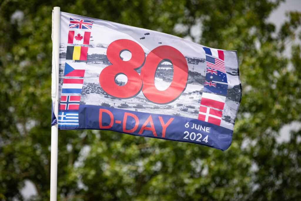 Commemorations for the 80th anniversary of D-Day in London Colney. Photo: Matt Fisher
