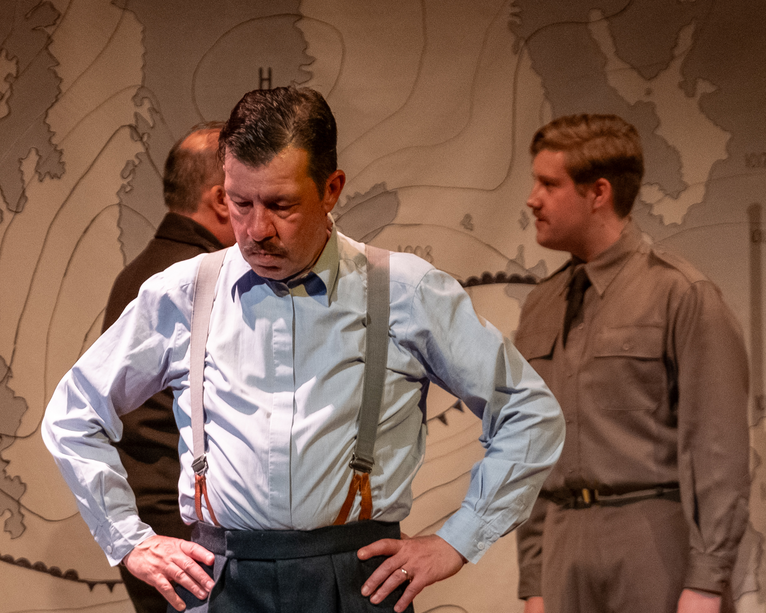 Company of Ten present Pressure at the Abbey Theatre. Photo: Anne Frizell