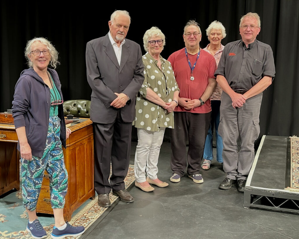 The cast and crew of Love Letters. Photo: Anne Frizell