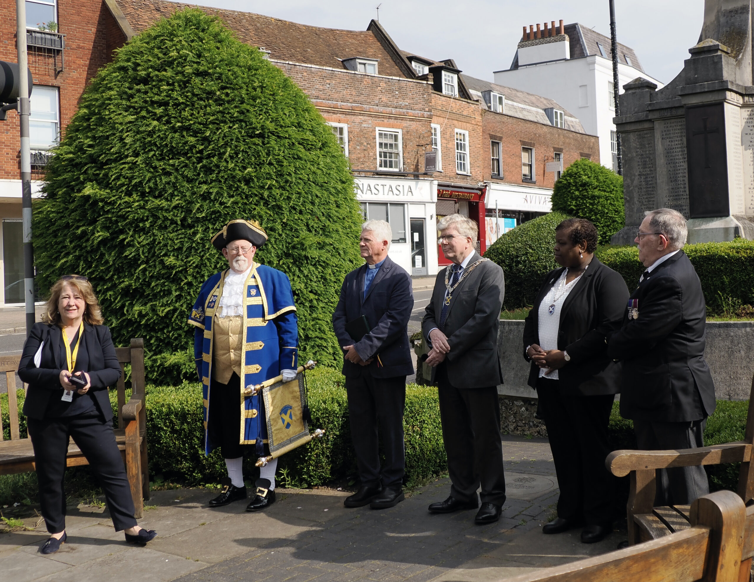 Commemorations for the 80th anniversary of D-Day in St Albans. Photo: John Andrews