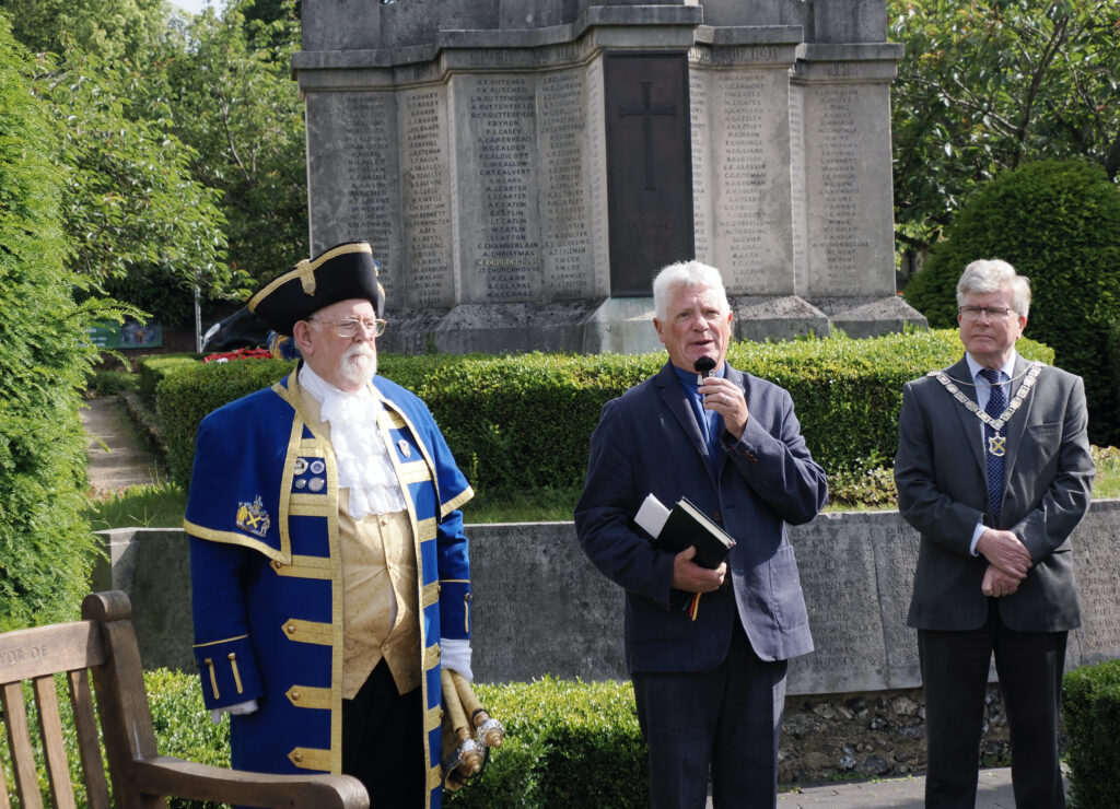Commemorations for the 80th anniversary of D-Day in St Albans. Photo: John Andrews