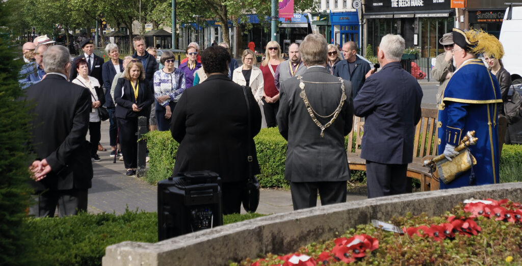 Commemorations for the 80th anniversary of D-Day in St Albans. Photo: John Andrews